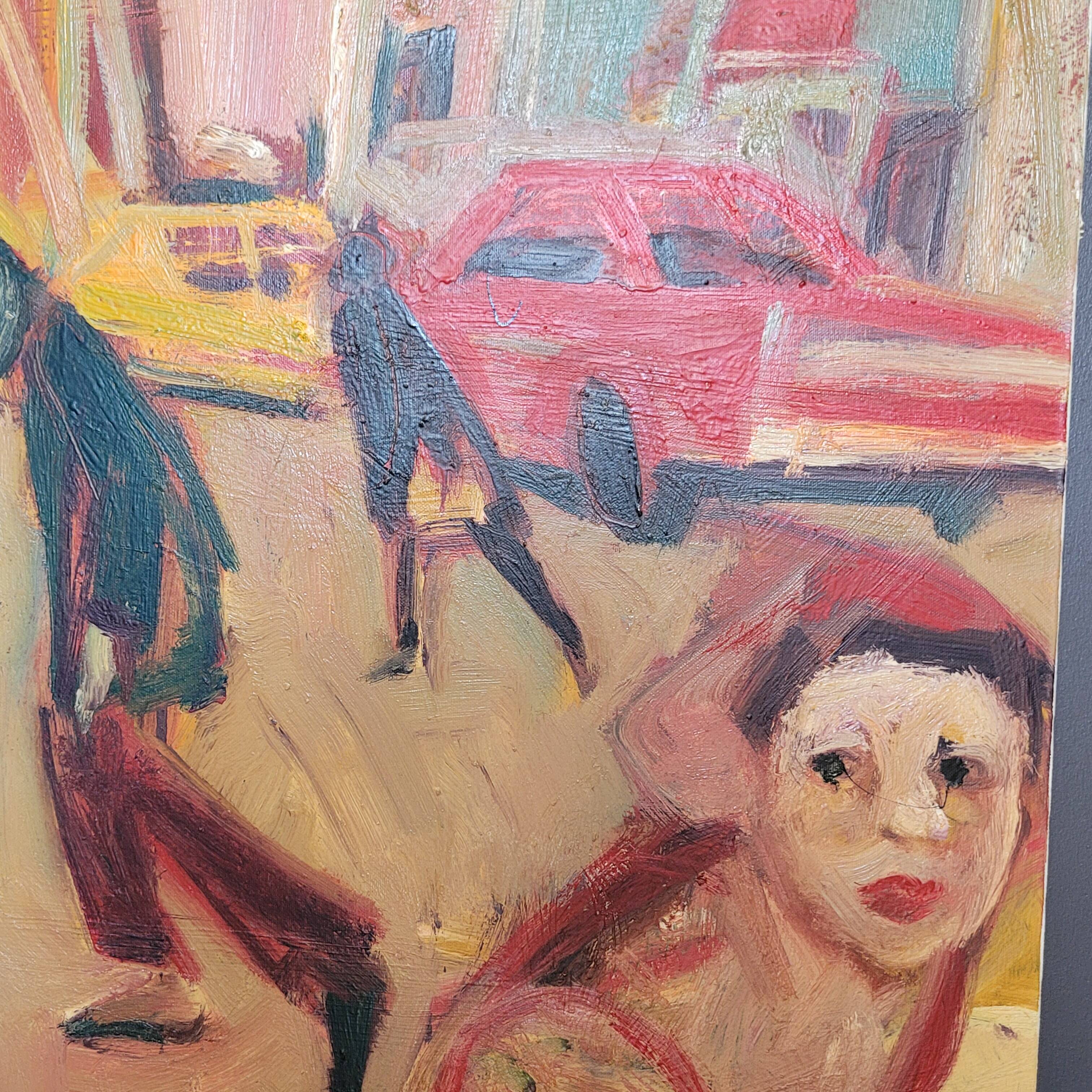 Painting Oil on canvas Alain Richard