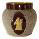 Round ceramic vase from the 1930s