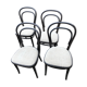 Série de 4 chaises bistro