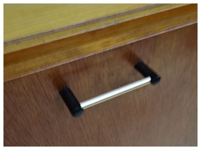 Secretary vintage 1970 light wood