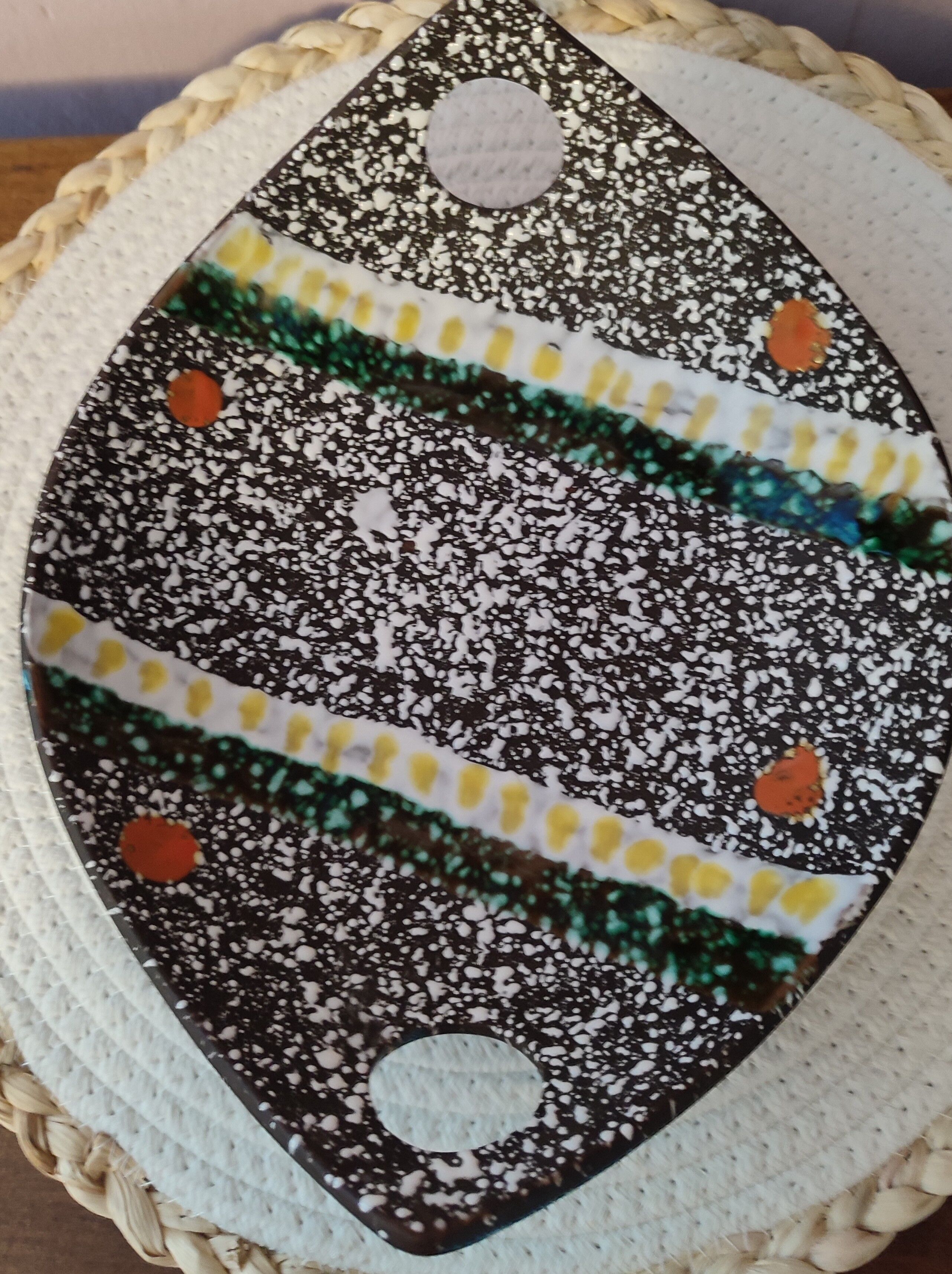 vintage ceramic dish W Germany