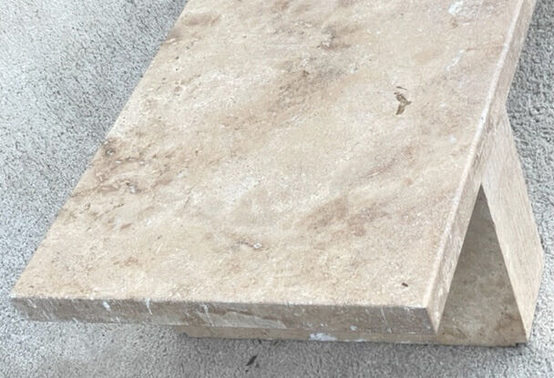 Stone coffee table