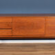 Long retro teak 1960s white & newton 'chilgrove' sideboard