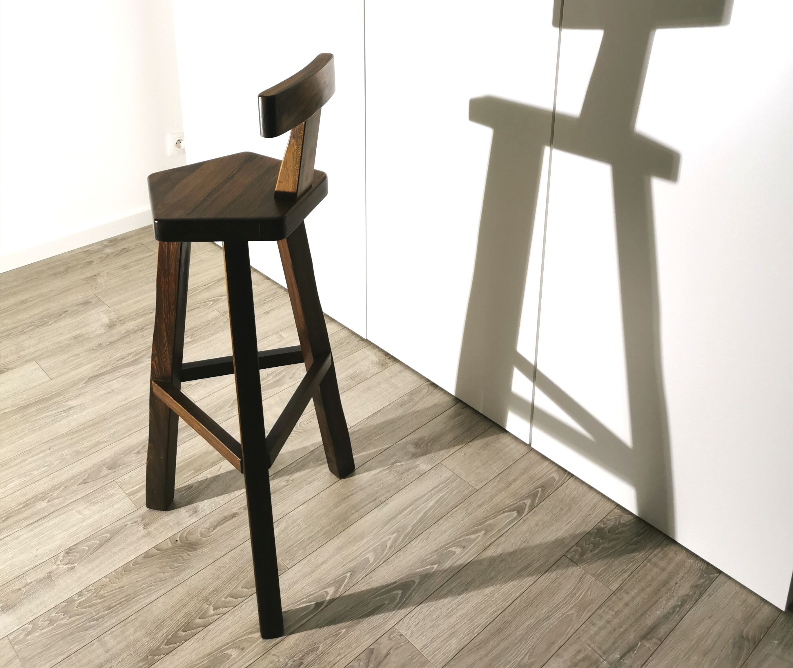 Pair of high stools