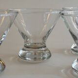 Set of 4 stemmed glasses