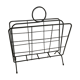 Vintage metal magazine rack