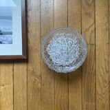 Round wall light ceiling fixture transparent glass vintage antique lamp