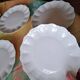 12 dessert plates in Limoges porcelain by Maison Giraud