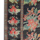 Antique floral karabagh zone tapis de laine brune tissée à la main fine tapis- 136x235cm