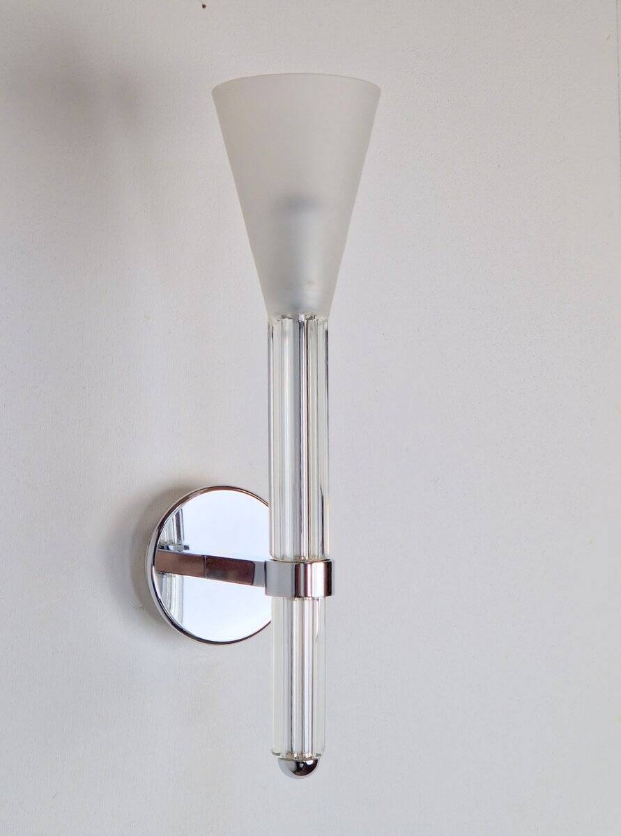 Ice 11 Wall Lamp by Elio Giudici for Lumen Center, 1980s