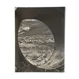 Photograph black and white silver print circa 1970