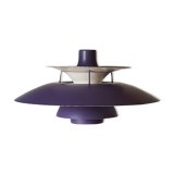 Hanging Louis Poulsen PH5 Pendant Purple