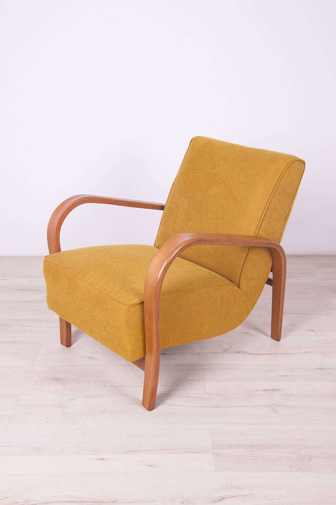 Beech Armchairs by Karel Kozelka & Antonin Kropacek, 1940s, Set of 2