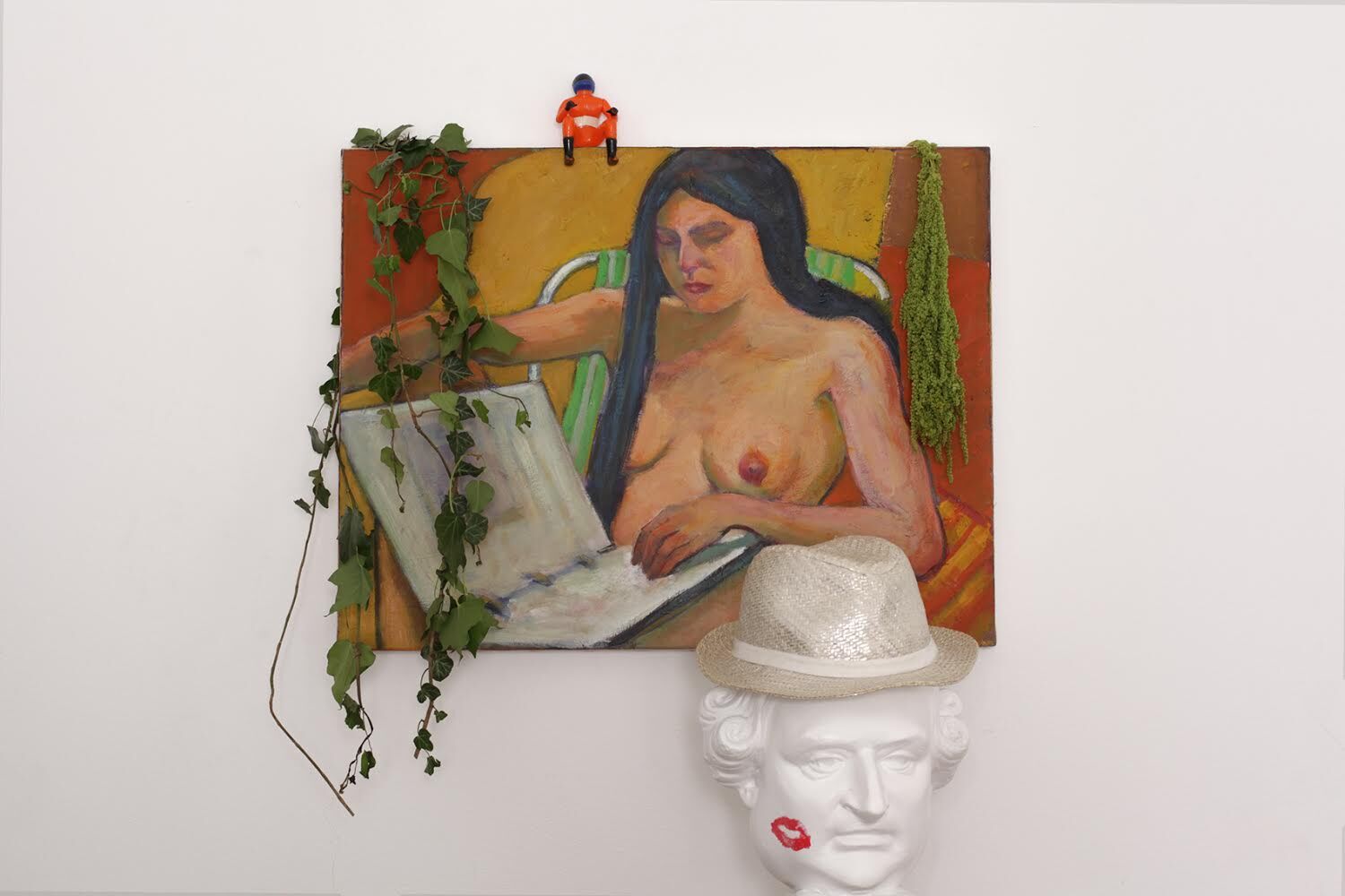 Female nude oil on canvas