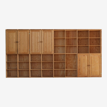 Set of 8 vintage modular cabinets