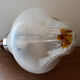Mazzega glass pendant lamp 70s