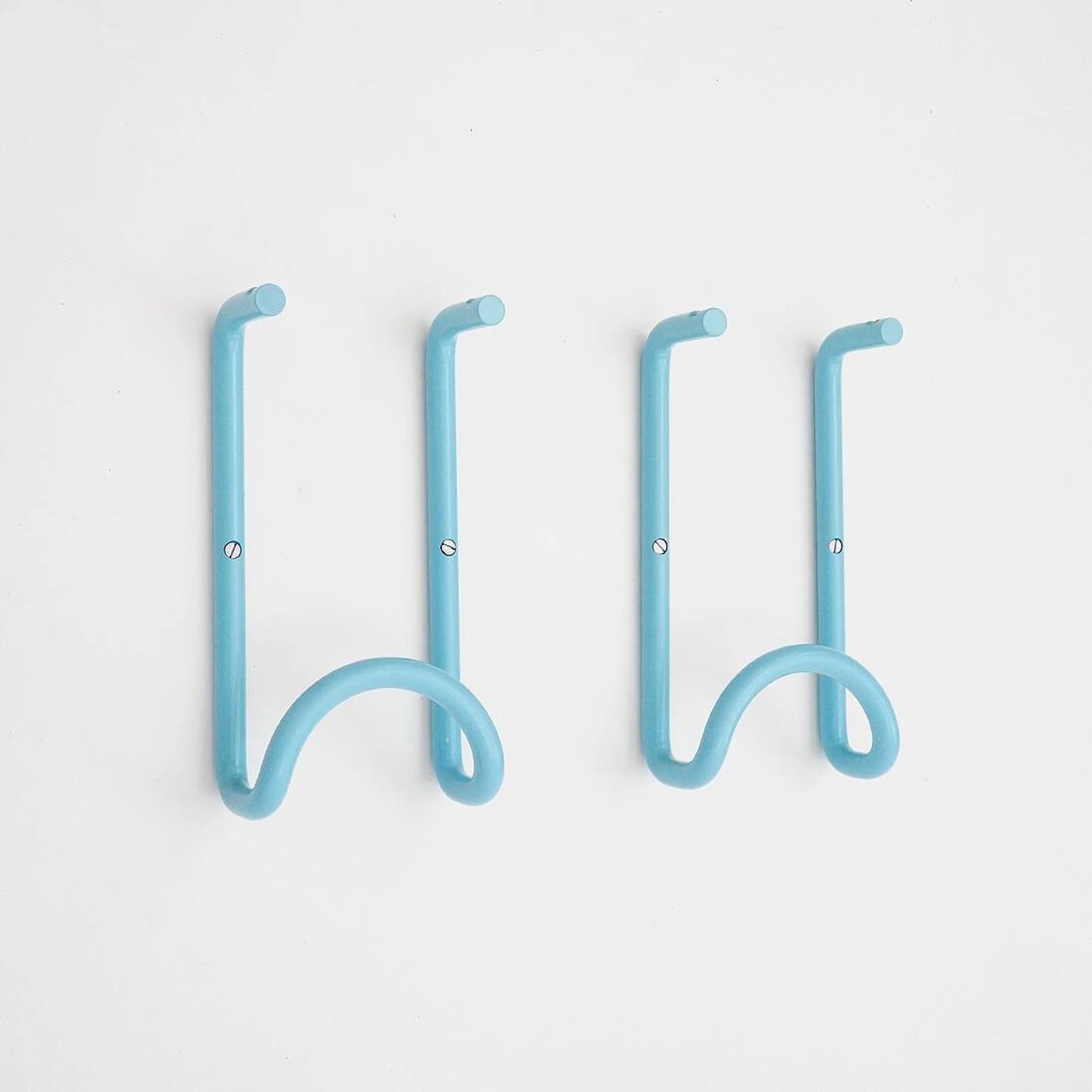 Pair of “Taka” coat hooks by Cesare Rota Nodari for Acerbis, 1970s