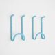 Pair of “Taka” coat hooks by Cesare Rota Nodari for Acerbis, 1970s