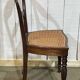 Set of 8 Louis Philippe 19th century mahogany chairs with caned seats