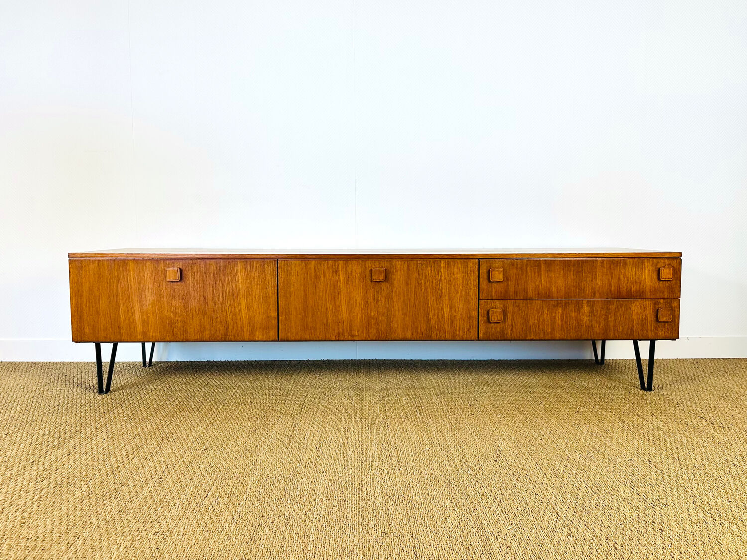 Scandinavian teak sideboard from the 1960s.