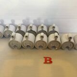 Twelve designer candlesticks by Ehlen Johansson B