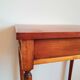 Vintage solid wood side table