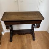 Mahogany console early 19th century