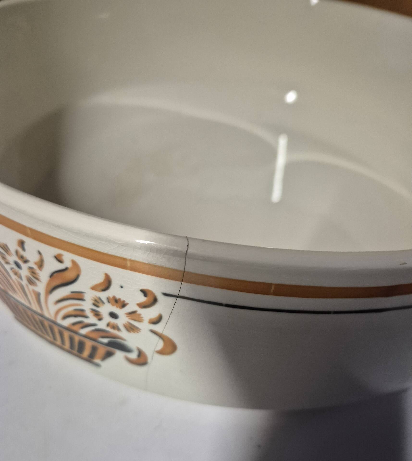 vintage toilet bowl Badonvilliers France Djerba ceramic