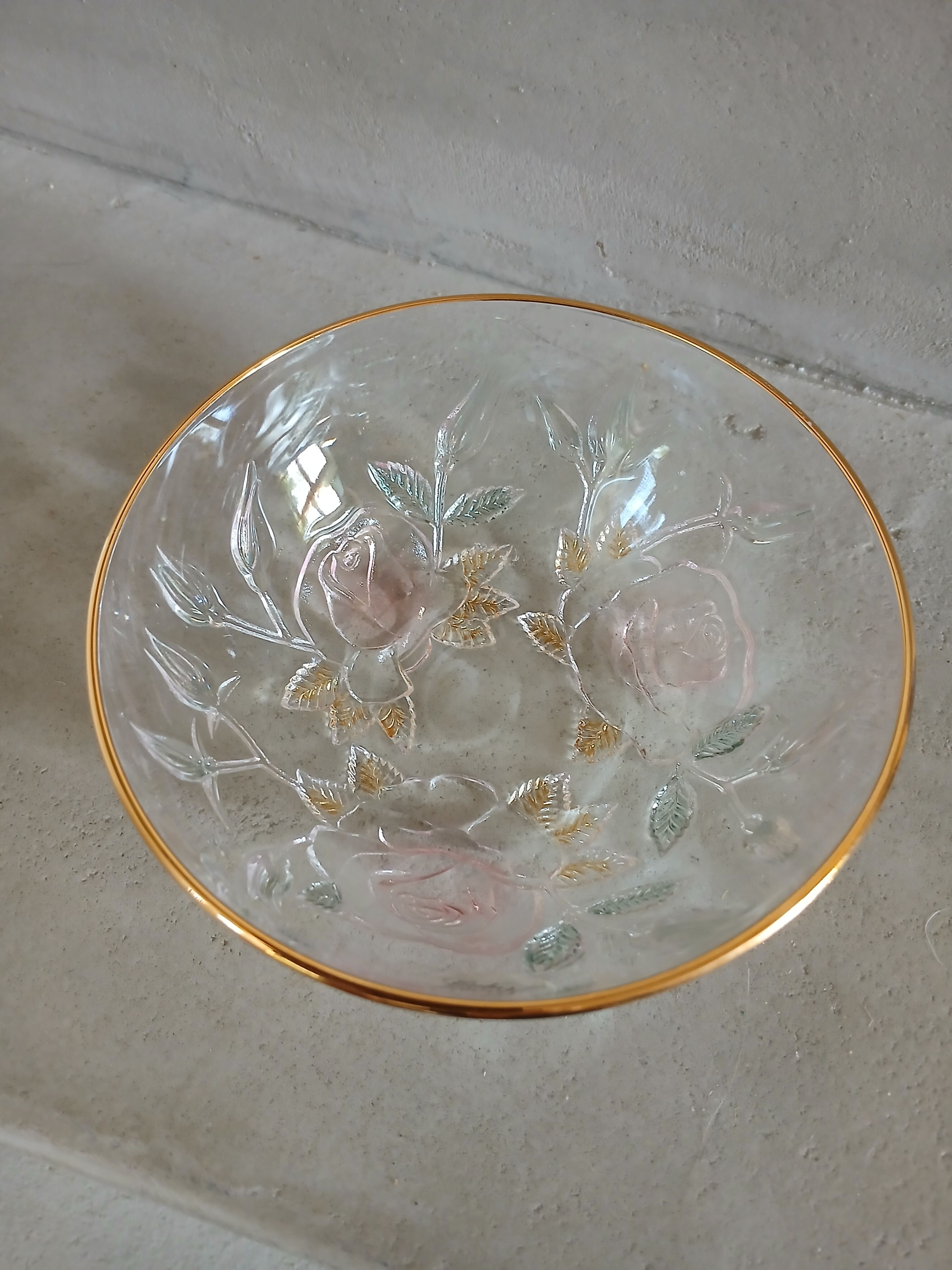 Coupe en cristal d'Arques