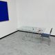 Dining table with folding base by Max Sauze Studio, France, 1970s