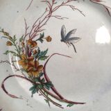 Model Sarreguemines dessert plate Butterfly