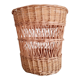 Old rattan basket or basket