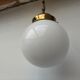 Opaline hanging lamp