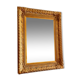 Old golden mirror