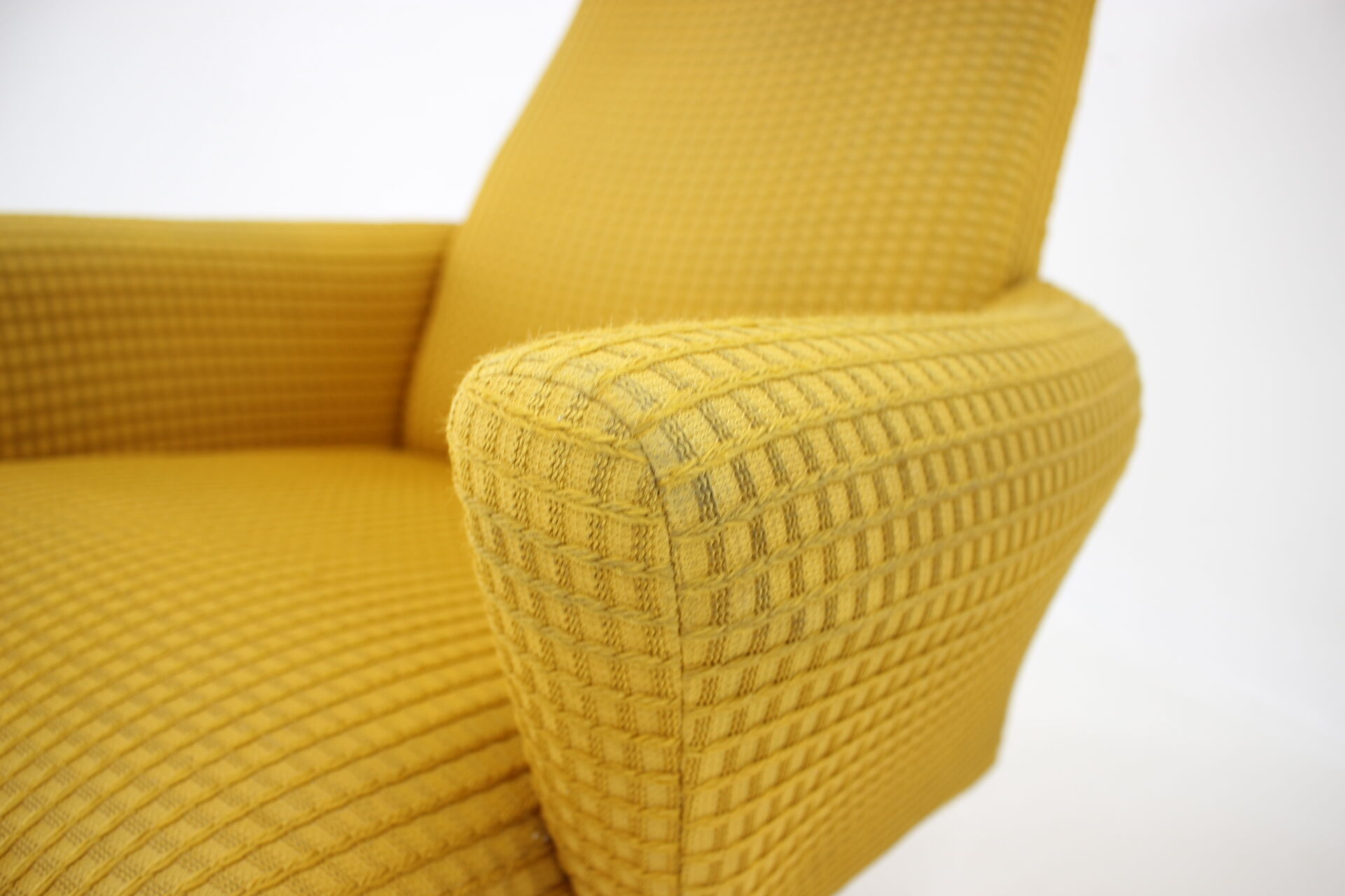 1970s Swivel Wing Chair, Czechoslovakia