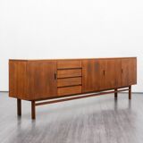 60s sideboard, walnut, restored, 250cm