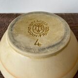 Digouin saladier in enamelled sandstone