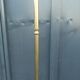 Golden chrome floor lamp foot