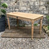 Raw wood farm table 1920