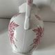 Large earthenware jug – Onnaing pottery (Nord), “Poppy” decoration
