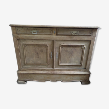 Meuble buffet bois massif porte triple tiroirs Aéro-gommé dpc 1022200