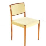 Set of 4 Niels O Möller model 80 chairs vintage danish design