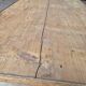 Antique rustic bistro farm table 1900 one drawer - 1m23