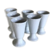Lot of 6 porcelain mazagrans