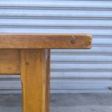 Solid beech farmhouse table 1950