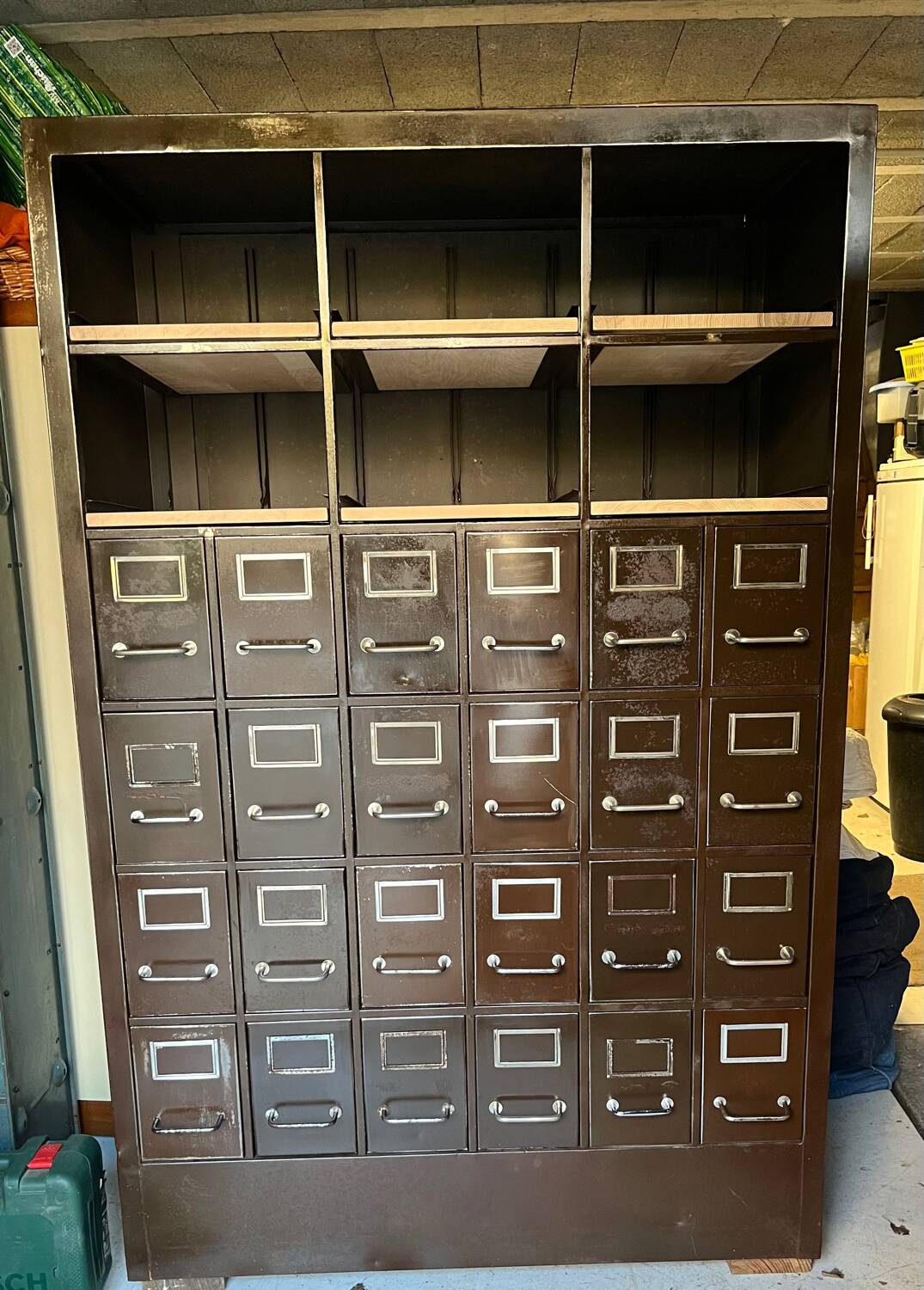 Meuble fer atelier à tiroirs