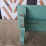 Footrest, green bench
