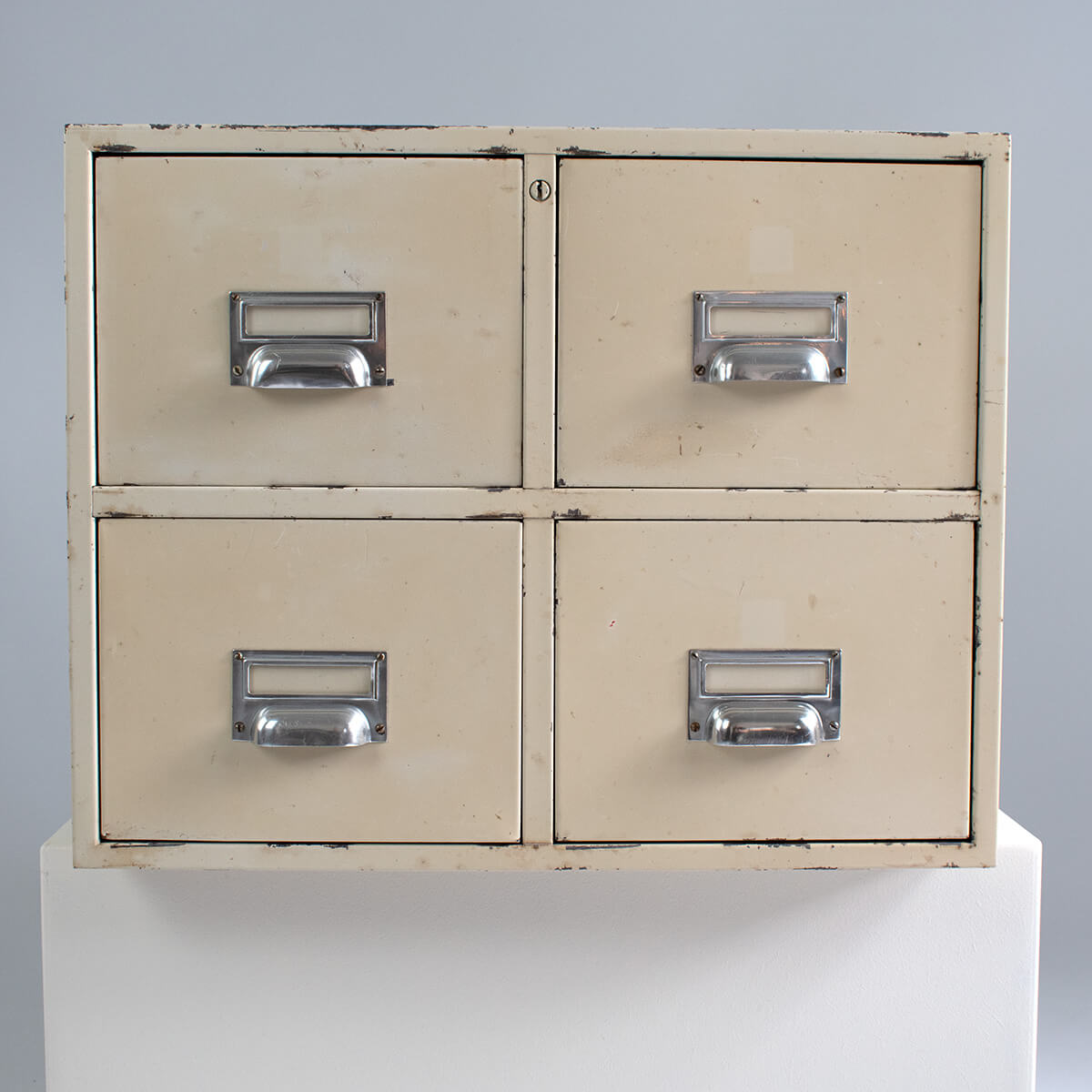 1950s Index Card Cabinet by Mauser Werke Industrial Style