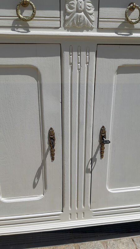 Vintage double body Parisian style kitchen buffet