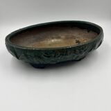 Glazed terracotta planter
